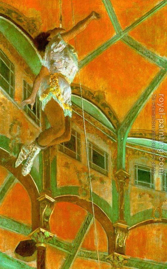 Edgar Degas : Miss La La at the Cirque Fernando
